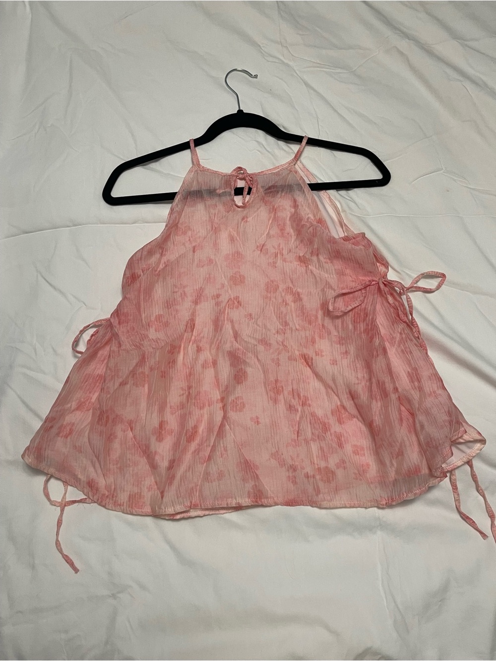 Pink Flowy Tank - Picture 2 of 5